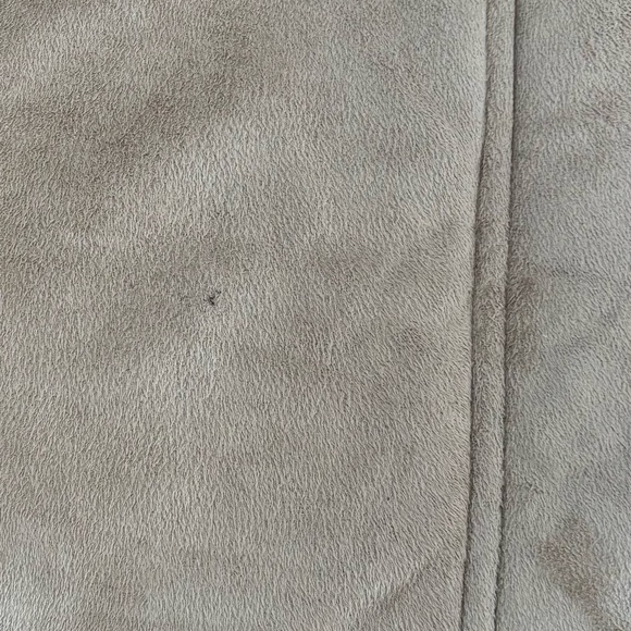 Jones Wear Sport Women's Size 4 Tan Suede Vest w/Faux Sherpa Lining Vtg - Picture 11 of 11